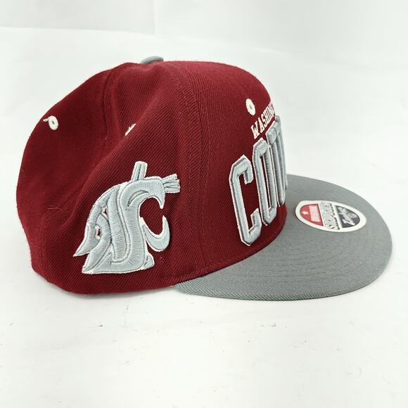 Washington State Cougars Zephyr Snapback Hat - Picture 3 of 6